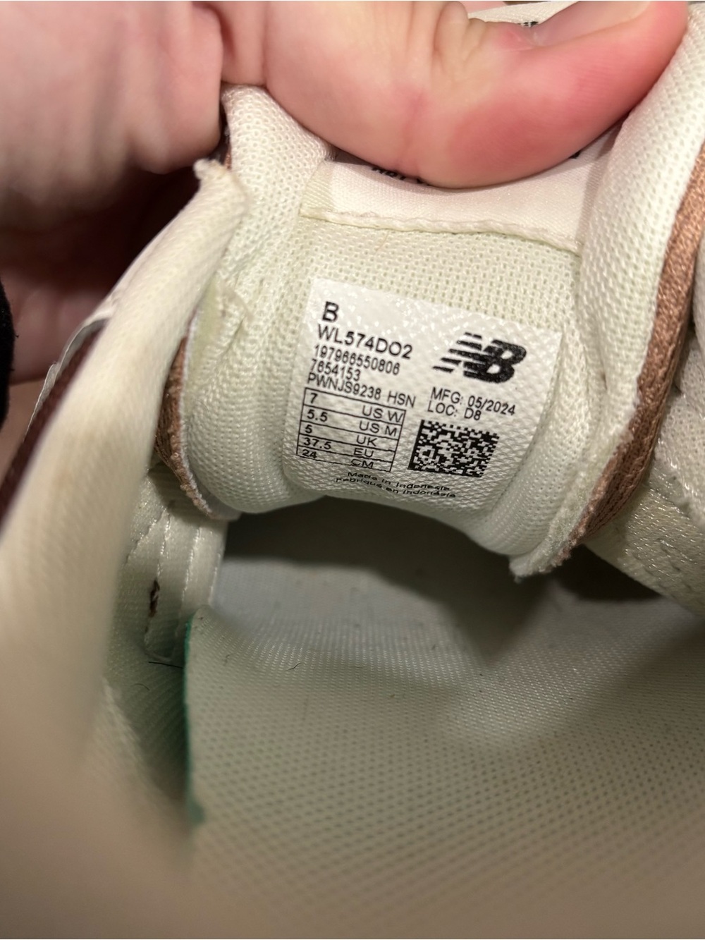 New Balance 574 sneakers women’s size 7 - Picture 4 of 8